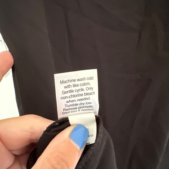 NWT Nine West Black Tank - Picture 6 of 6